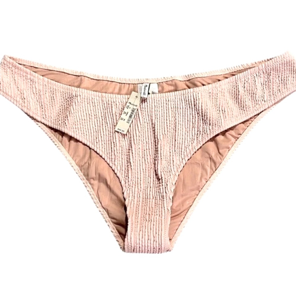 Madewell Second Wave Bikini Bottom XL Sweetest Blush